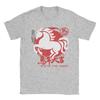 Year of The Horse Lunar Chinese New Year Zodiac  Cotton T Shirt For Unisex Beach  Streetwear T Shirts O Neck Fashion Tee Shirt