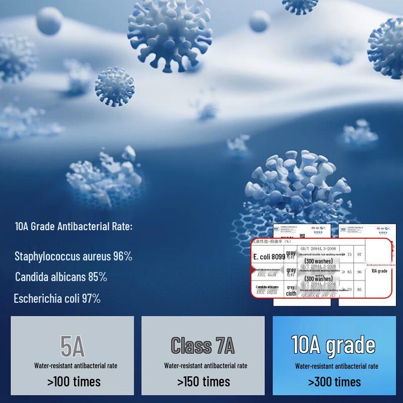 Yalu Men's Pure Cotton Antibacterial Boxer Briefs 4-Pack