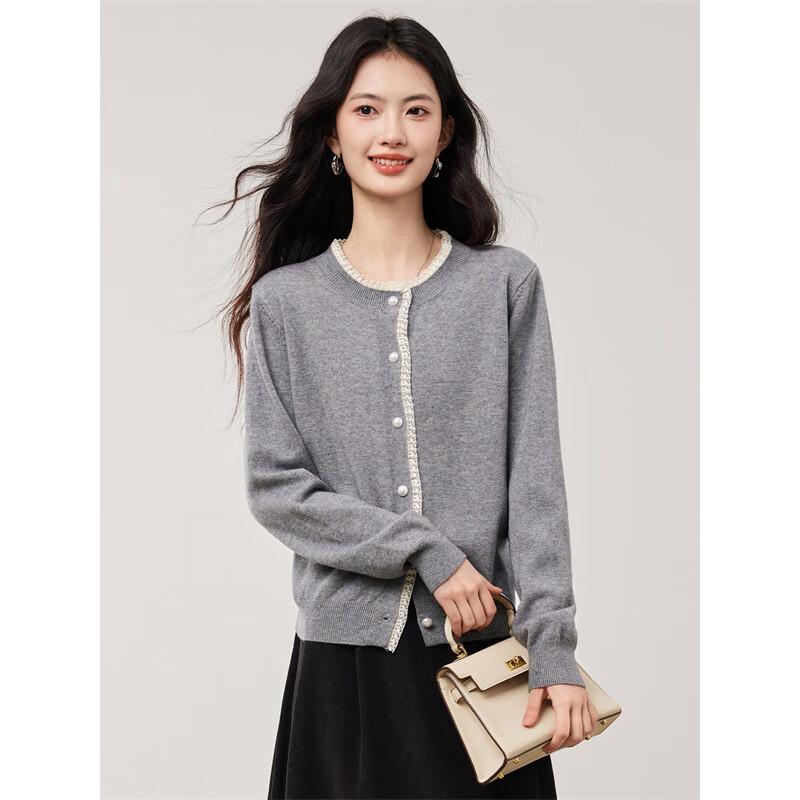 Women's Lace Spliced Knit Pullover