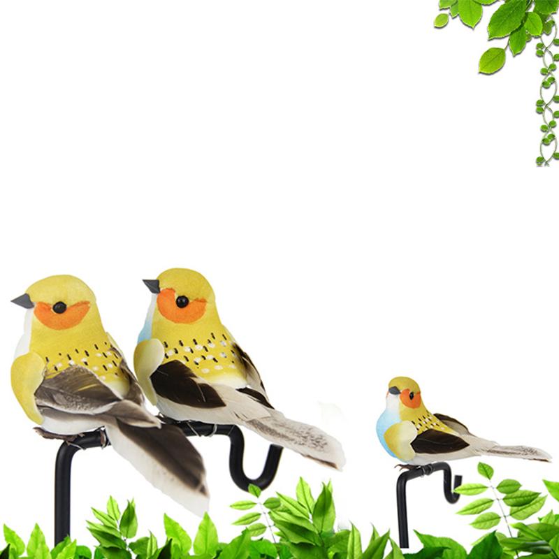 1 Piece Of Realistic Feathered Bird, Colorful Foam Bird, For Garden And Landscape Decoration, Craftwork.