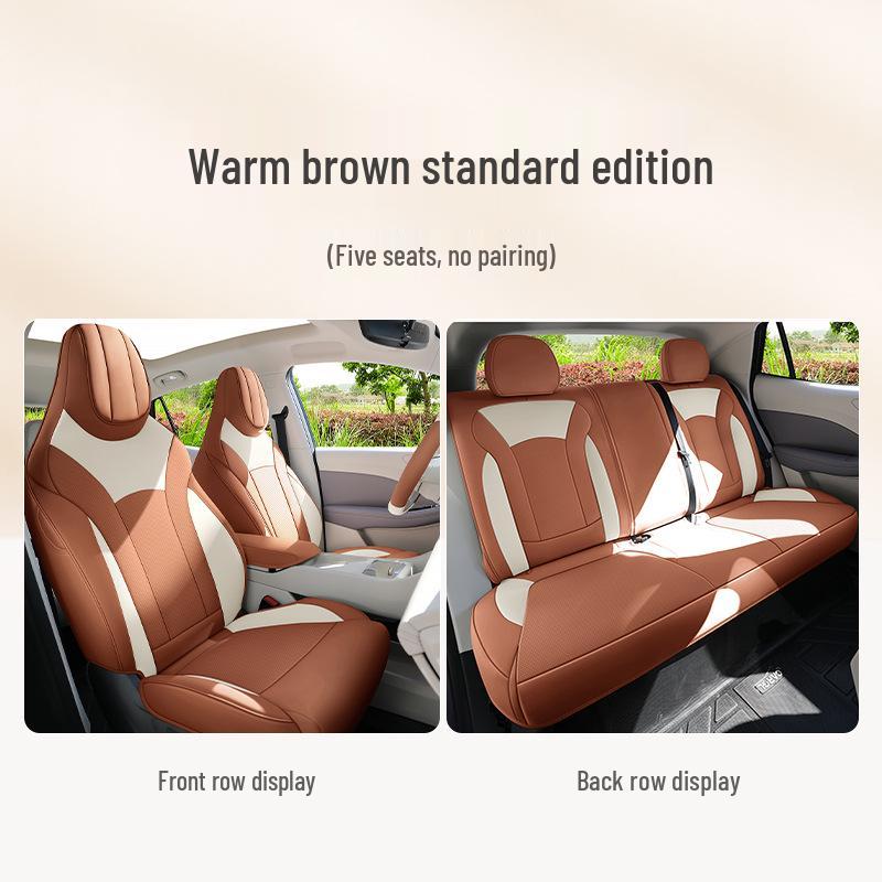 Wuling Bingo S Car Seat Cushion - Cute, Durable, All-Season Leather Cover 2025 Wuling Bingo S