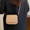 Women PU Leather Shoulder Bag Stylish Satchel Bag with Detachable & Adjustable Shoulder Strap Stylish Crossbody Saddle Bag for Commuting Dating Party