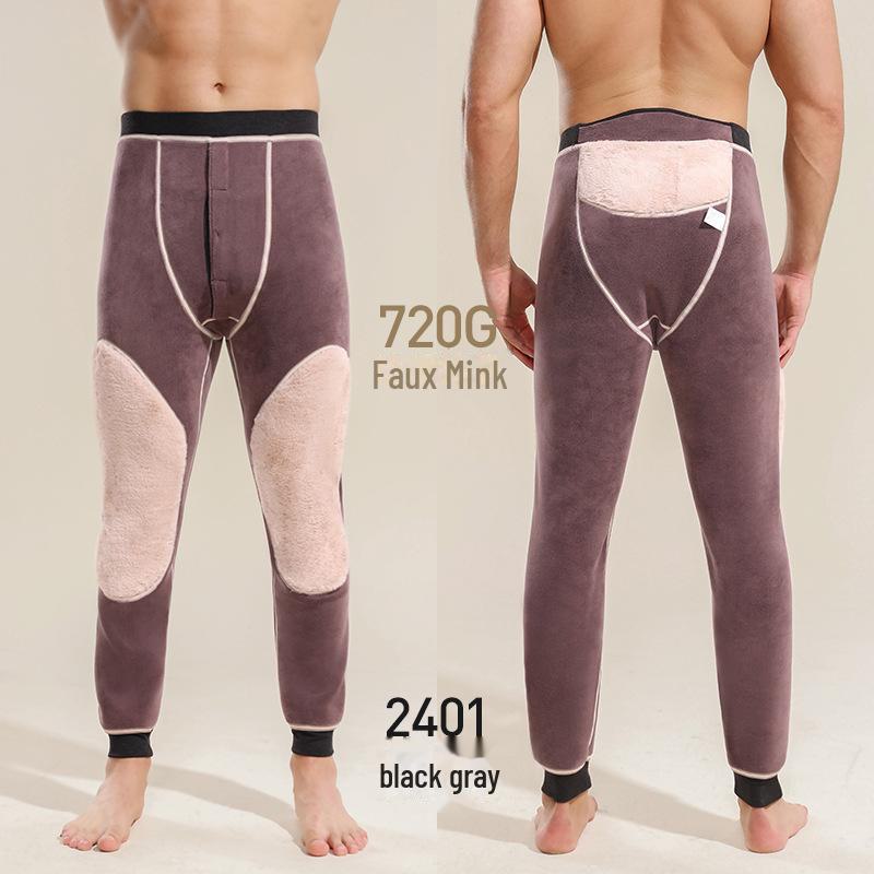 

Брюки из плотного хлопкового флиса для мужчин среднего и пожилого возраста, 900 г, большой размер, 280 фунтов, зимнее тепло. 720g extra thick, 6XL черный серый