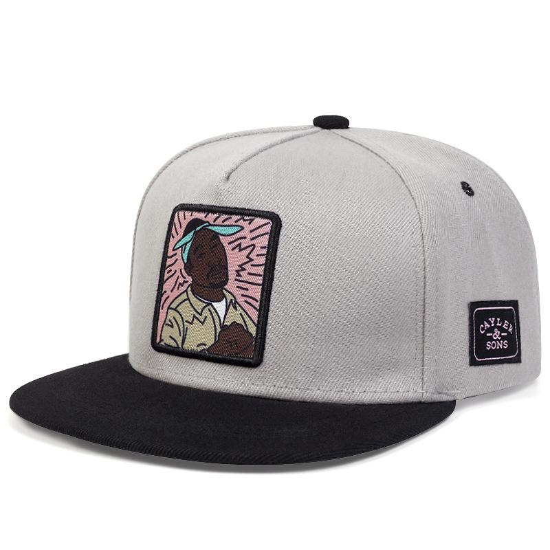 New Head Alphabet Cool Man Embroidered Snapback HipHop Knight Caps  Outdoor Sport Leisure Trucker Hats Baseball Caps adjustable