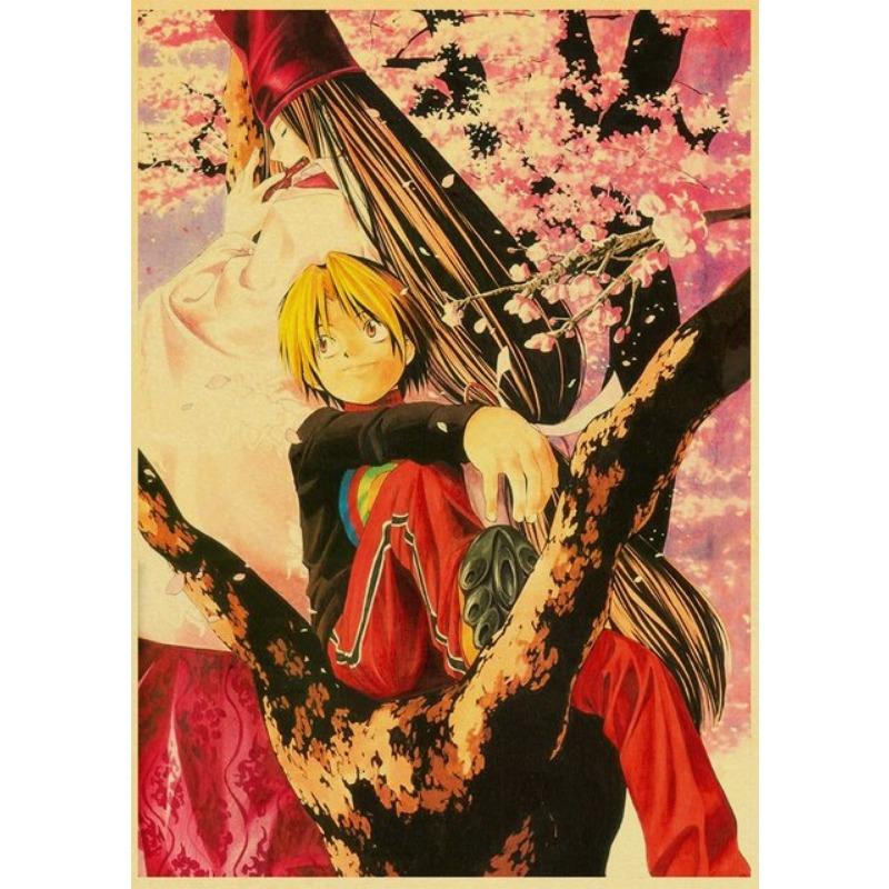 

Японское классическое аниме Хикару Но Го плакат холст масляная живопись масляная живопись ретро искусство холст и картина для украшения гостиной 21cm×30cm NoFrame