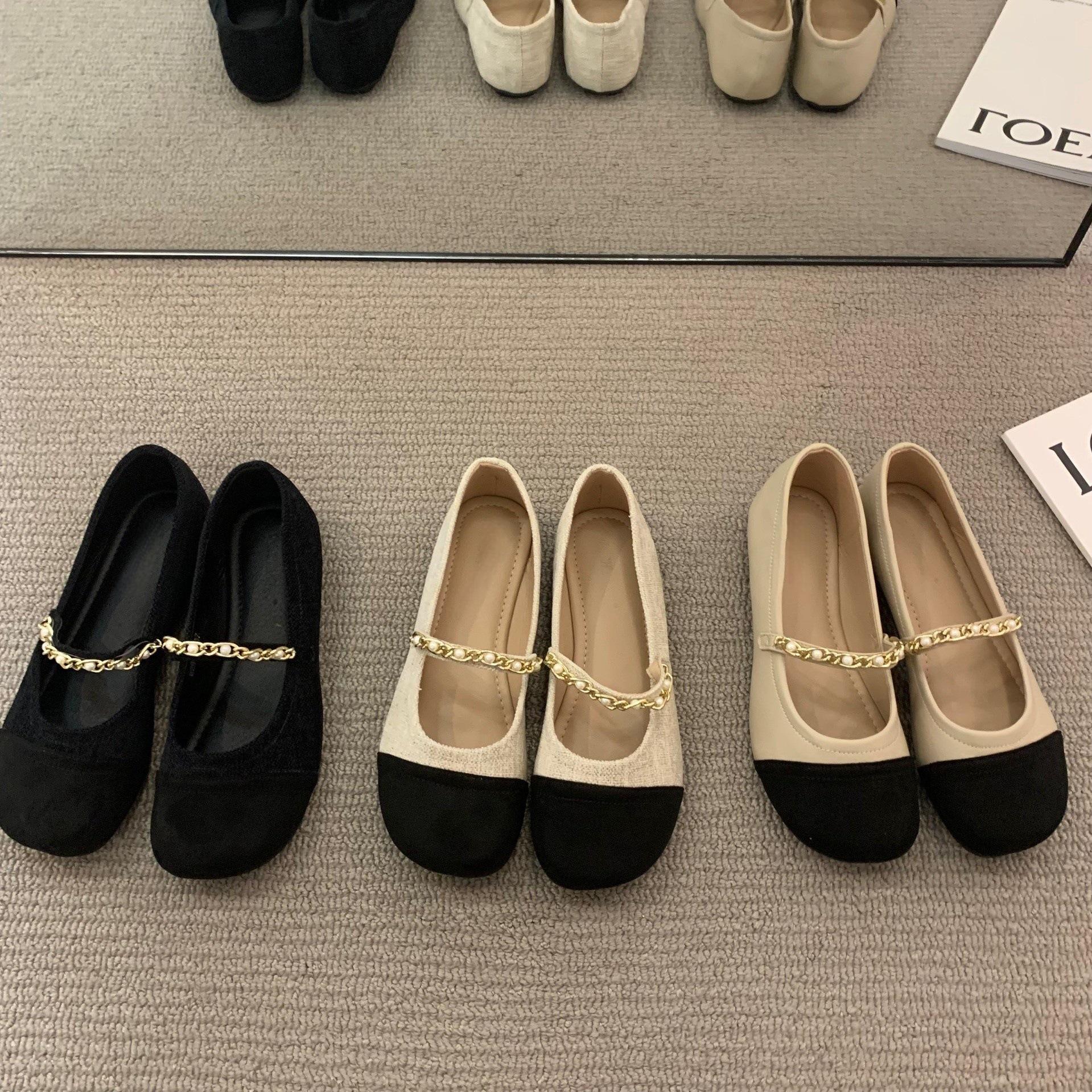 

Flat single shoes women s shoes new Mary Jane shoes spring and autumn versatile ladyshoes 40