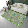 Highway City Child Playmat Traffic Playroom Carpet Rug for Home Living Room Bedroom Doormat Decor,Area Rugs Non-slip Floor Mat