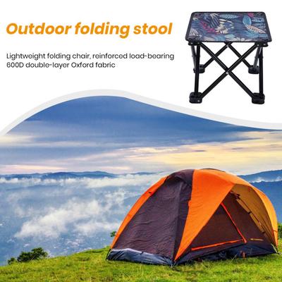 Portable Folding Chair High Stability Strong Load-bearing Ultralight Outdoor Beach Picnic Stool Camping Supplies