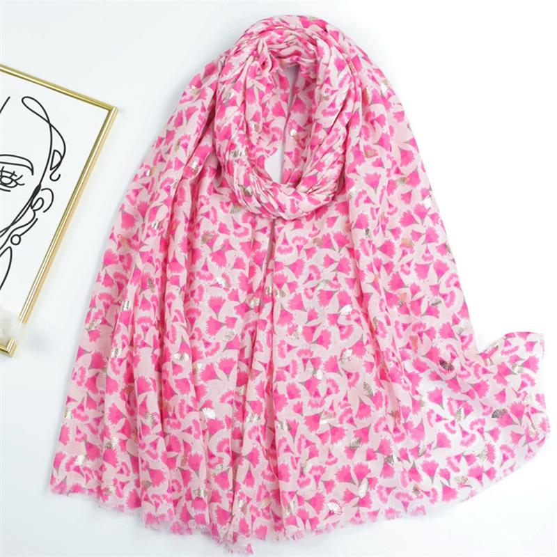 

Модный бренд Испания Сад Мерцающий Цветочный Бахрома Вискозная Шаль Шарф Принт Мягкая Пашмина Хиджабы и Накидки Буфанды Мусульманский Шаль