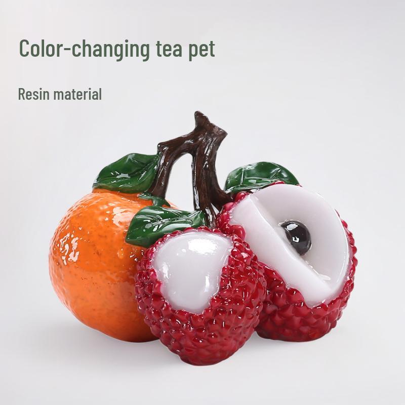 Color-Changing Tea Pet: Inspirational and Creative Tea Play Accessory for Good Fortune