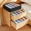 Fabric Socks & Underwear Organizers,Foldable Closet Storage Box for Socks, Underwear, Ties - Bedroom & Home, Closet Organization