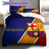 Povlečení s motivem FC Barcelona Domácí dekorace Narozeninový dárek (1 * povlak na přikrývku + 2 * povlak na polštář, bez výplně)