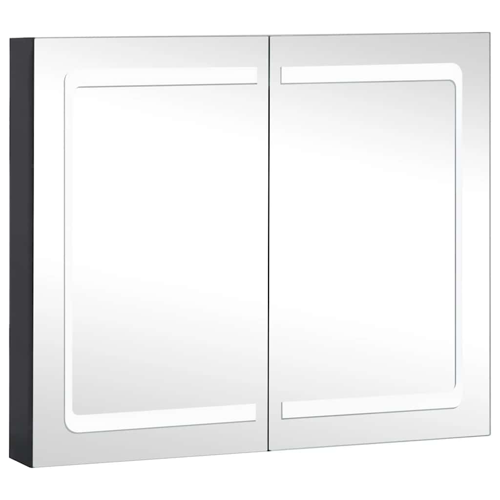 LED Bathroom Mirror Cabinet 80 X 12.2 X 68 Cm