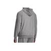 Under Armour Rival Fleece Letter Print Raglan Hoodie Men hoodies Gray 1379758-025