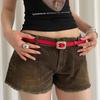 Thin Y2k Waist Belt Designer Dress Jeans Belt Ins Style Women's Belt  Spicy Girls