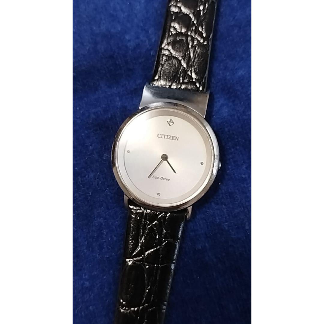Used CITIZEN Eco Drive Umbiluna 1P Diamond Titanium Working Product