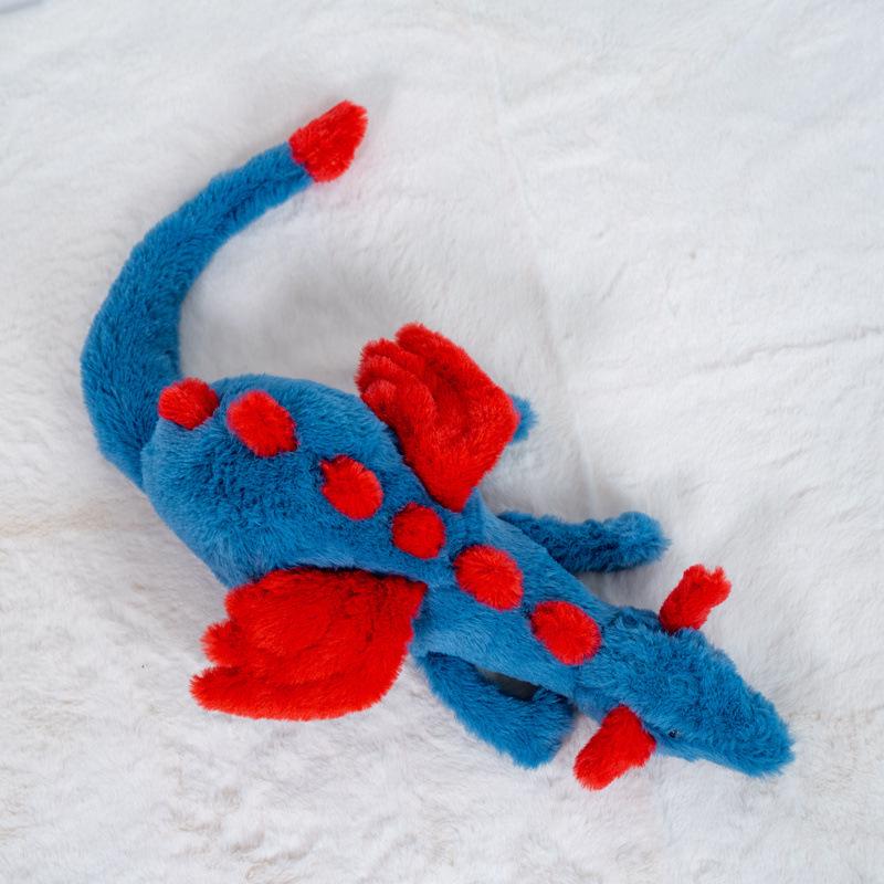 Jellycat Sky Flying Dragon Plush Toy - Snow, Blue, Pink Dragon Options for Children.