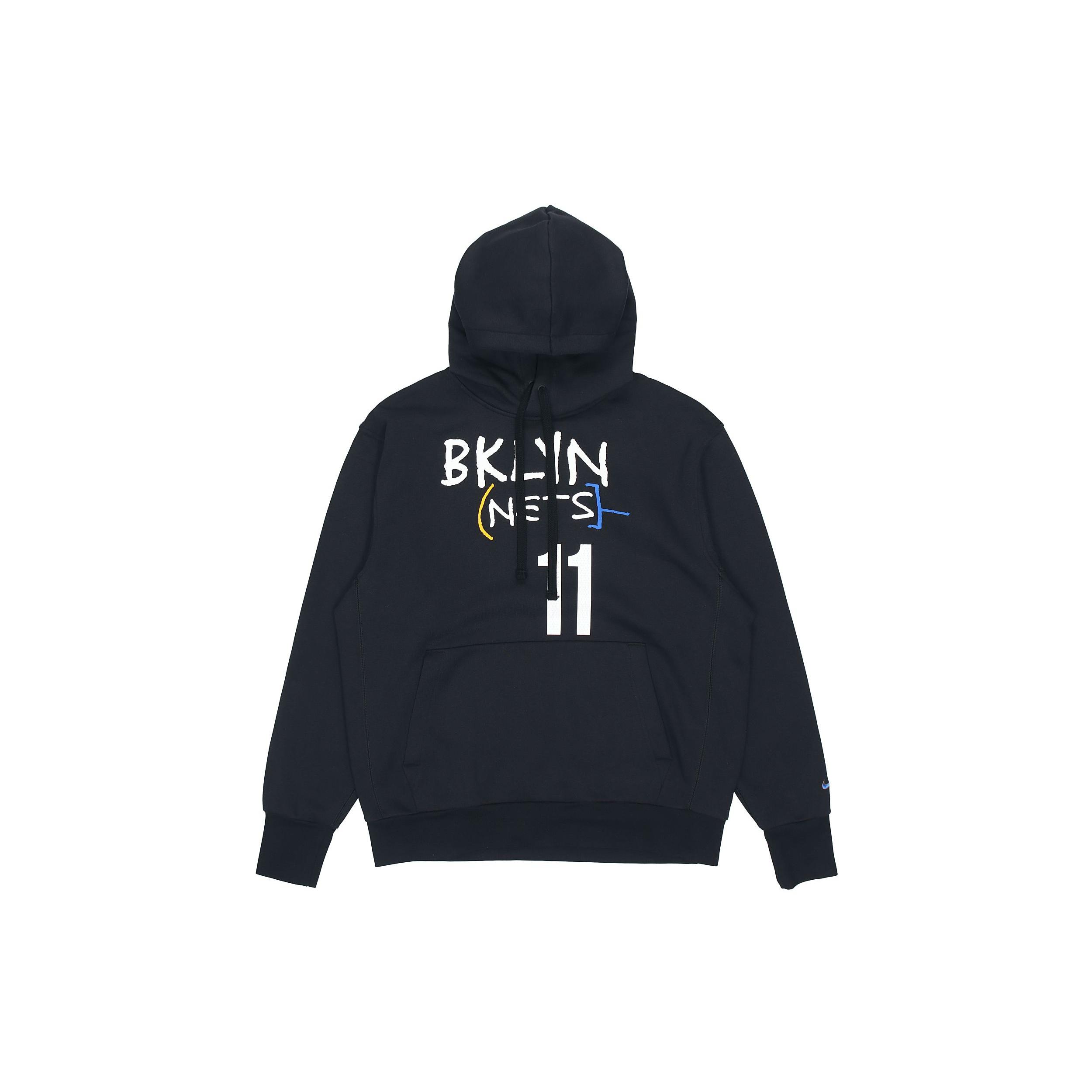Nike NBA Brooklyn Nets Kyrie Irving 11 Basketball Sports Printing Black Men s DC0861-011 L