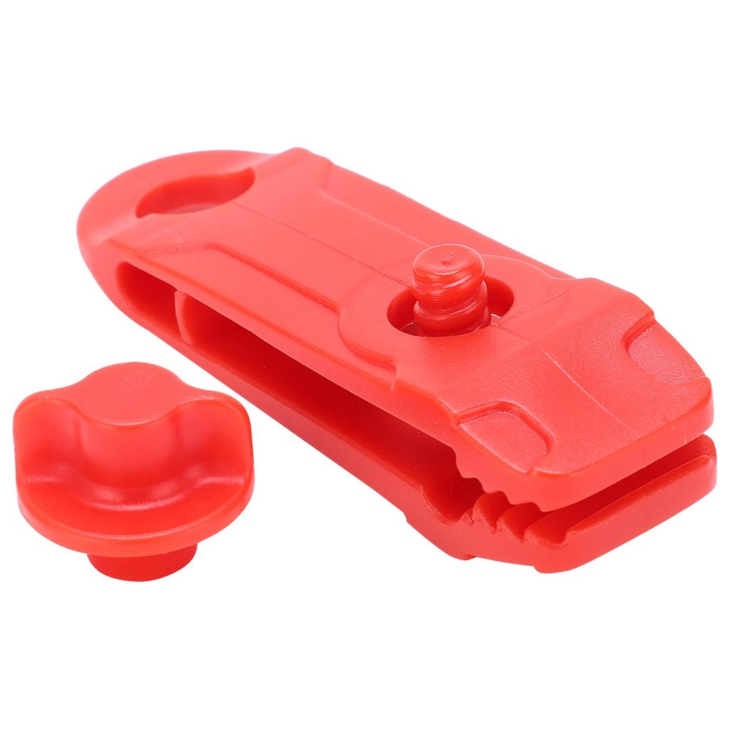 Outdoor Camping Windproof Tent Buckle Clip for Awning and Plastic Tarp Curtain ClipRed