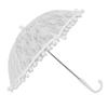 Biały Koronkowy Parasol Vintage Ślubny Koronkowy Parasol dla Panny Młodej Dziecięcy Kostium na Zdjęcie Koronkowy Parasol do Rekwizytów Fotograficznych