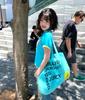 Kikki Spiral Logo T-Shirt Okinawa Blue