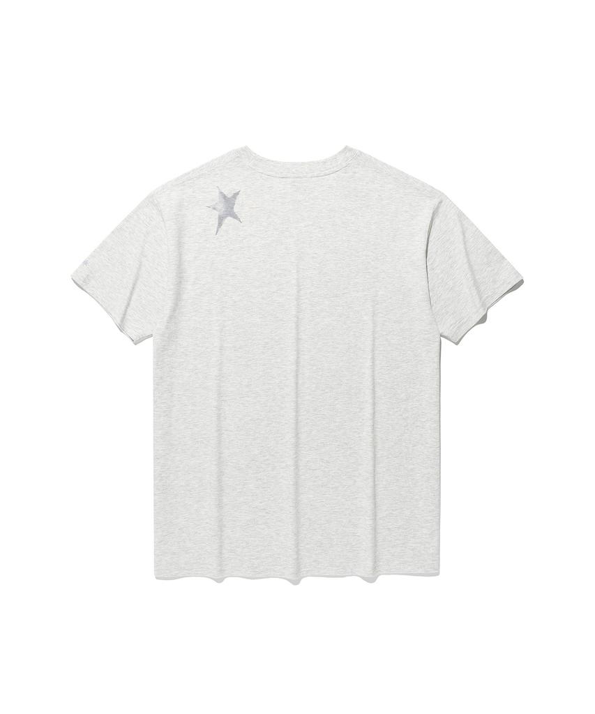 NICEGHOSTCLUB Jojos Stardust Crusaders Polnareff Poster Tee_Light Gray(Ng2Gmut502E)