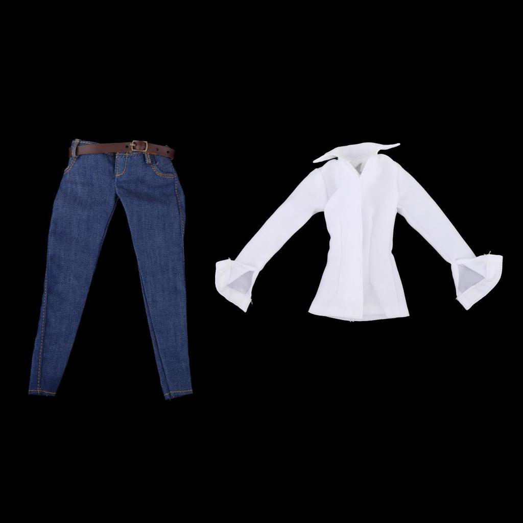 1/6 Casual Shirt Clothes Out 12'' Female Figures