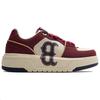 MLB Chunky Liner Slip Resistant Abrasion Resistant Low top Skateboard Shoes Unisex Burgundy Sneakers 3ASXCLS3N-43WIS