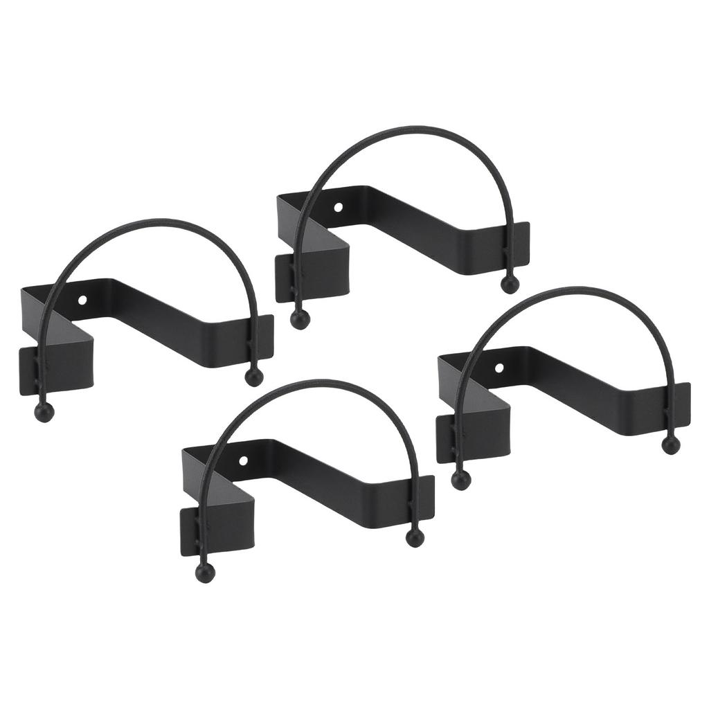 Cowboy Hat Rack Rustic Carbon Steel Space Saving Wall Mount Cowboy Hat Hanger for Home