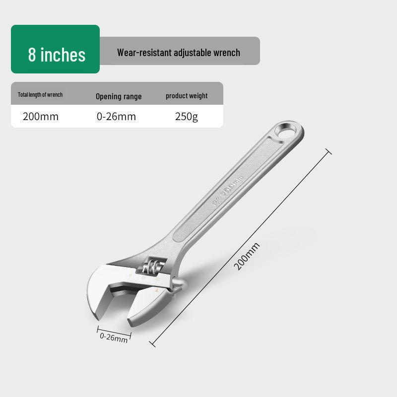 Universelles verstellbares Schraubenschlüssel-Werkzeugset - Große Öffnung & kleiner Schraubenschlüssel für Sanitärarbeiten