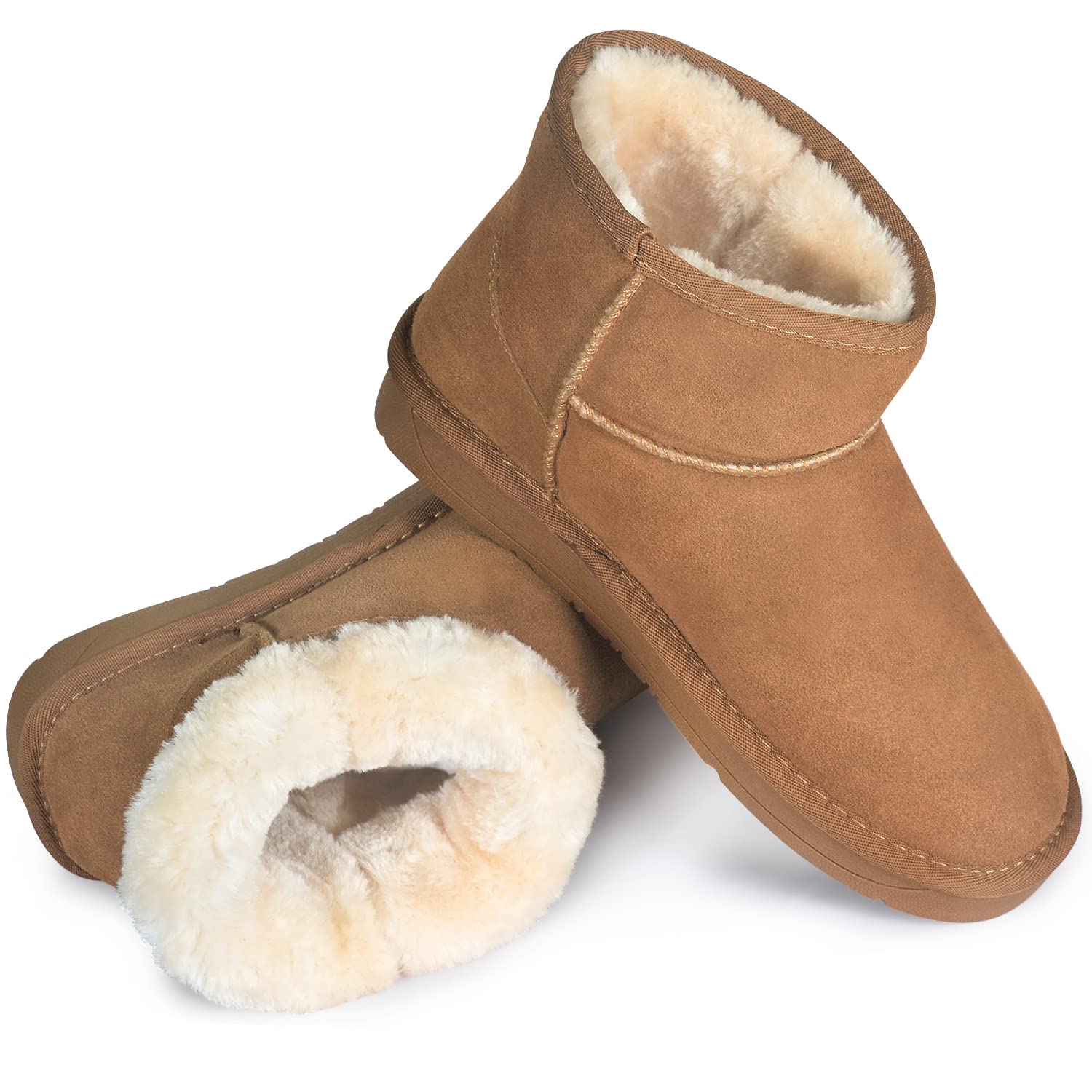 

Rilobi Sheepskin Snow Mini Snow Short Cold Snow Short Perfect for School or Commuting Women s Boots, Boots, Men s Boots, Waterproof, Non-Slip,