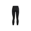 Under Armour Logo Embroidered Slim Fit Nine-Point Fitness Pants Women Bottoms Black 1377059-001