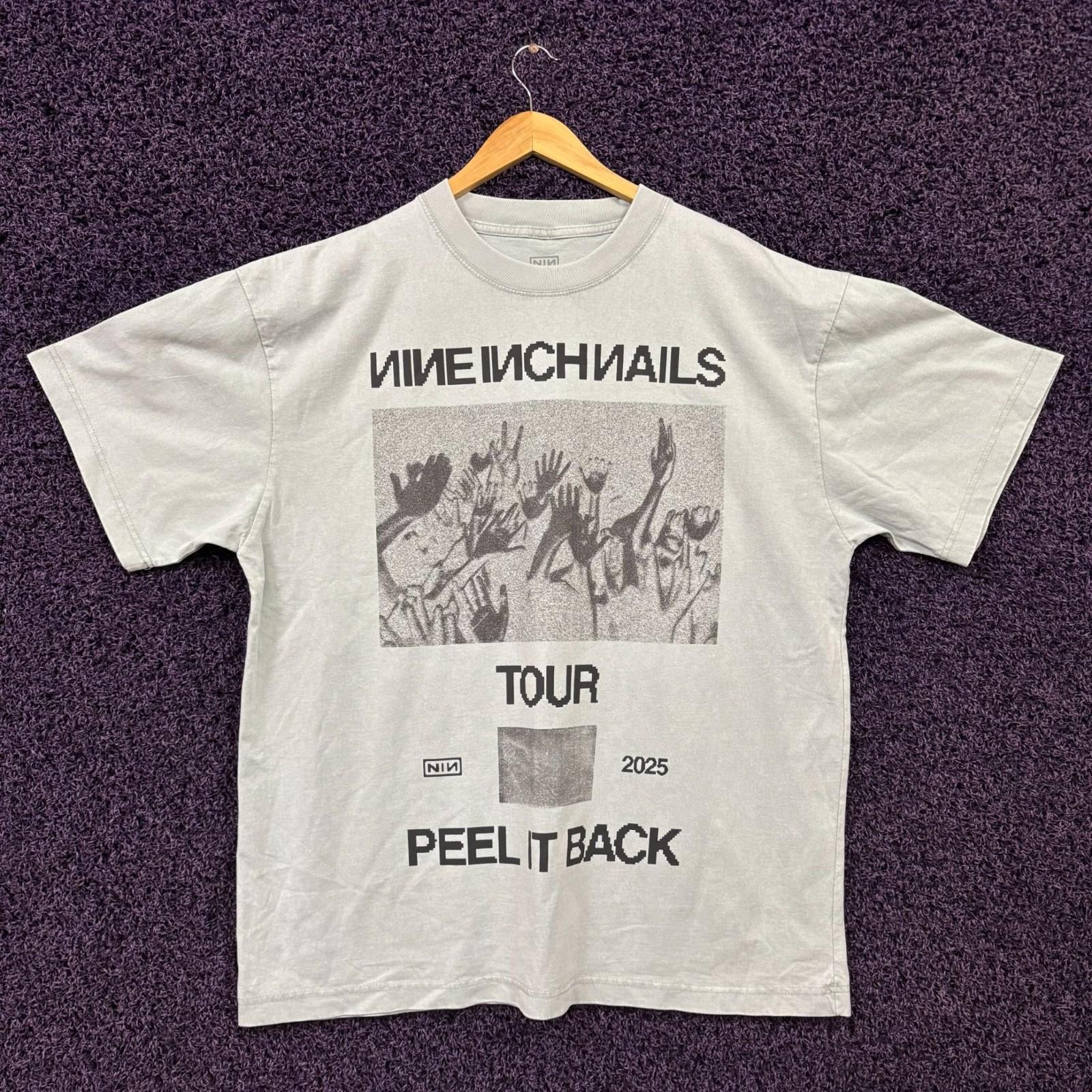 Nine Inch Nails Peel It Back Tour Industrial Rock T-Shirt XL L