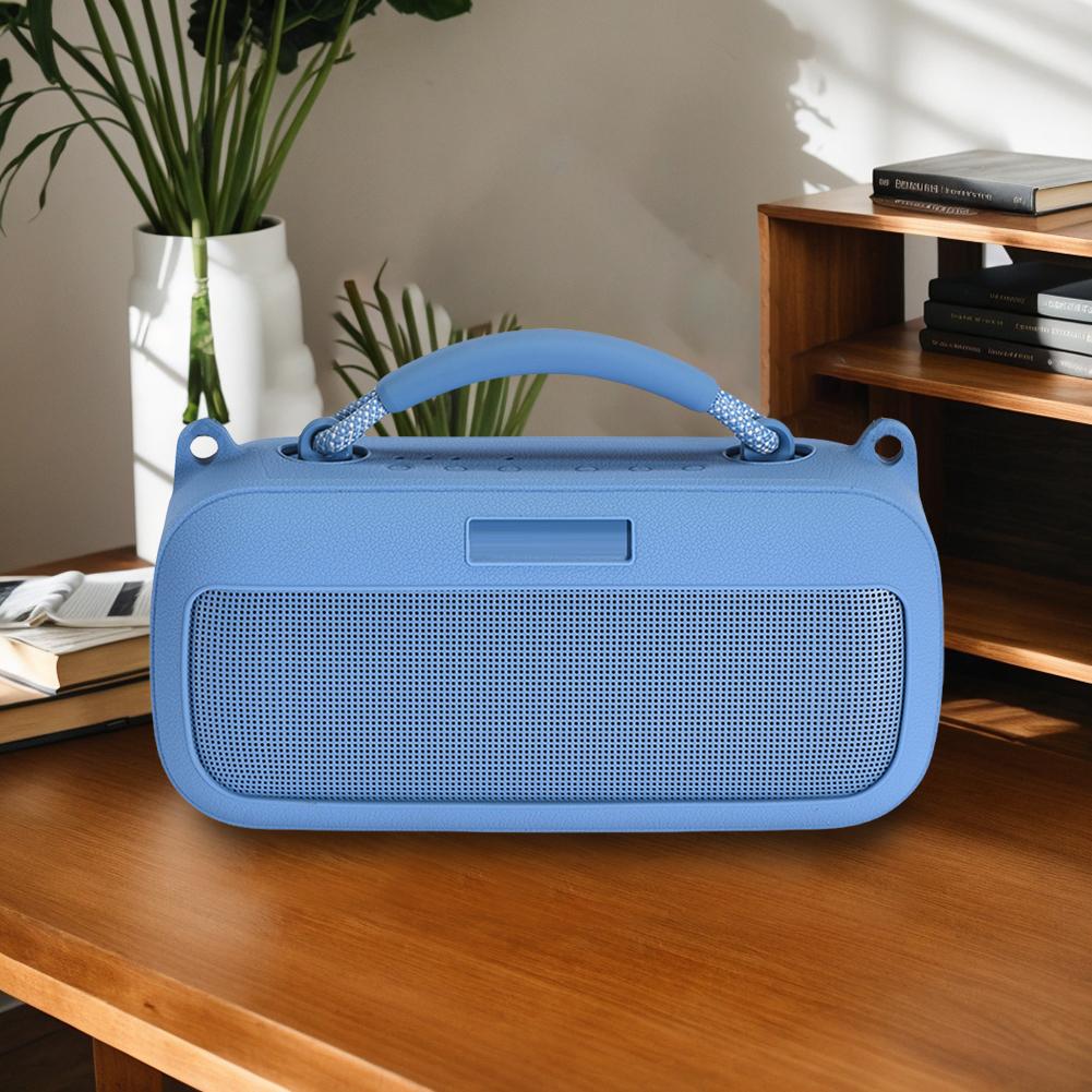 Silicone Cover Case Shockproof Protective Case Cover Skin with Shoulder Strap Speakers Pouch Bag for Bose SoundLink Max Speaker