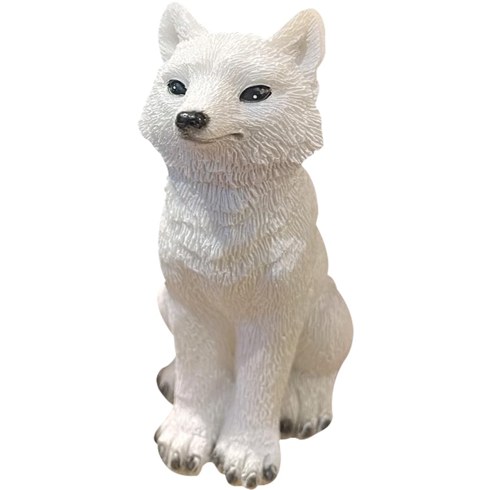

Umora Cute Resin Fox Desk Entryway Potted Interior Outdoor Garden Soothing Item Figurine, Amulet, Decoration, Decoration, Object, Decoration,