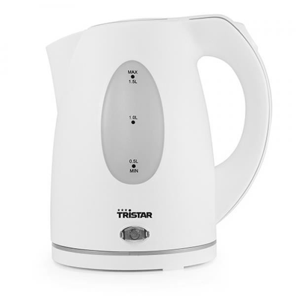 Rychlovarná konvice TRISTAR WK1324 - Objem 1,5 l - 2000 W - Bílá