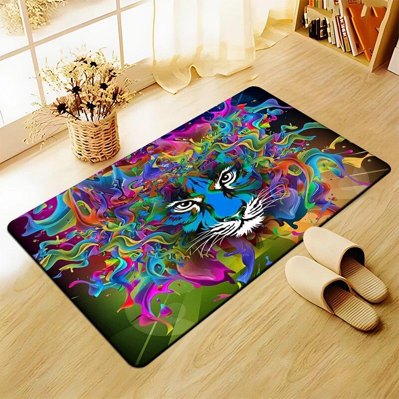 3D Art printing Tiger Printed Carpet for Living Room Large Area Rug Soft Carpet Home Decoration Mats Boho Rugs Dropshipping