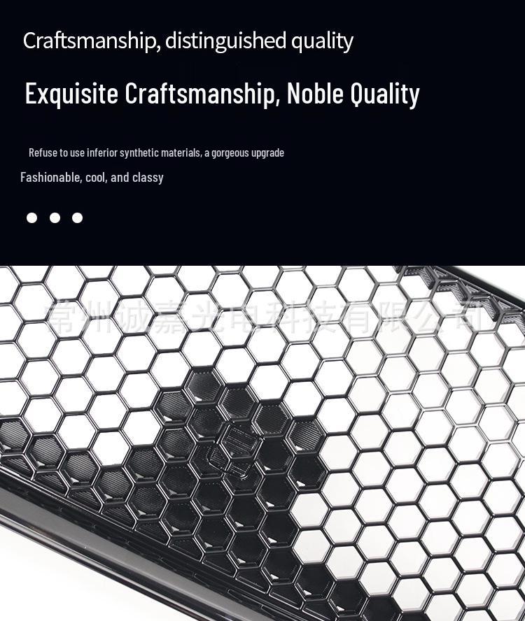 2022 Subaru WRX Front Grille, Sport Model, Logo-Free, Pearl Black