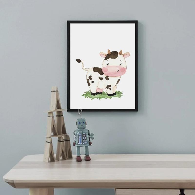 3pcs Nursery Wall Art Canvas Painting Nordic Posters And Prints Wall Picture For Living Room Home Decor