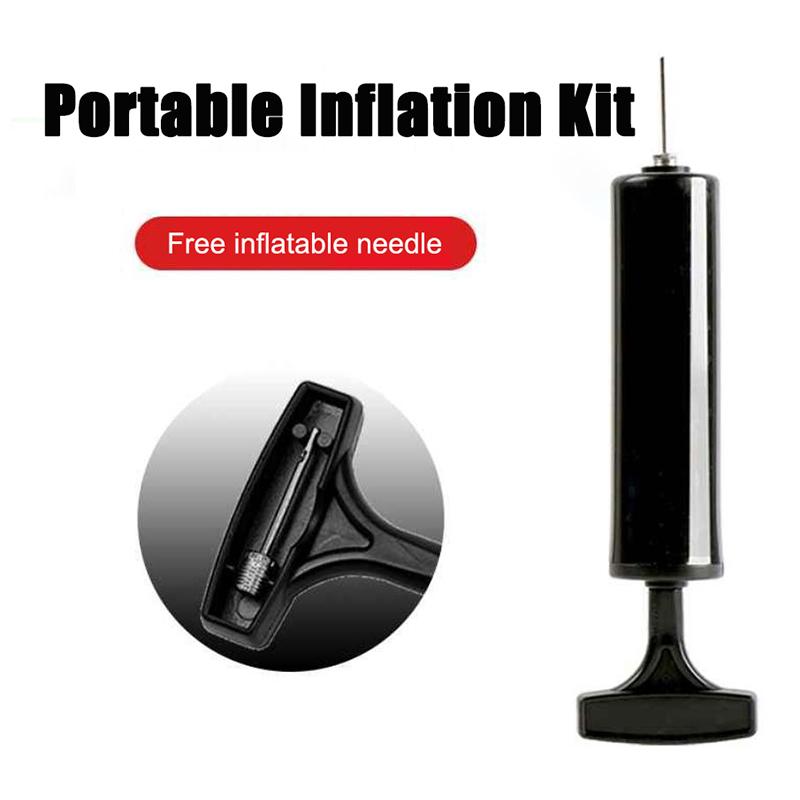 Invisible Air Needle Balloon Swimming Circle Inflator Mini Portable Football Volleyball Basketball Inflator