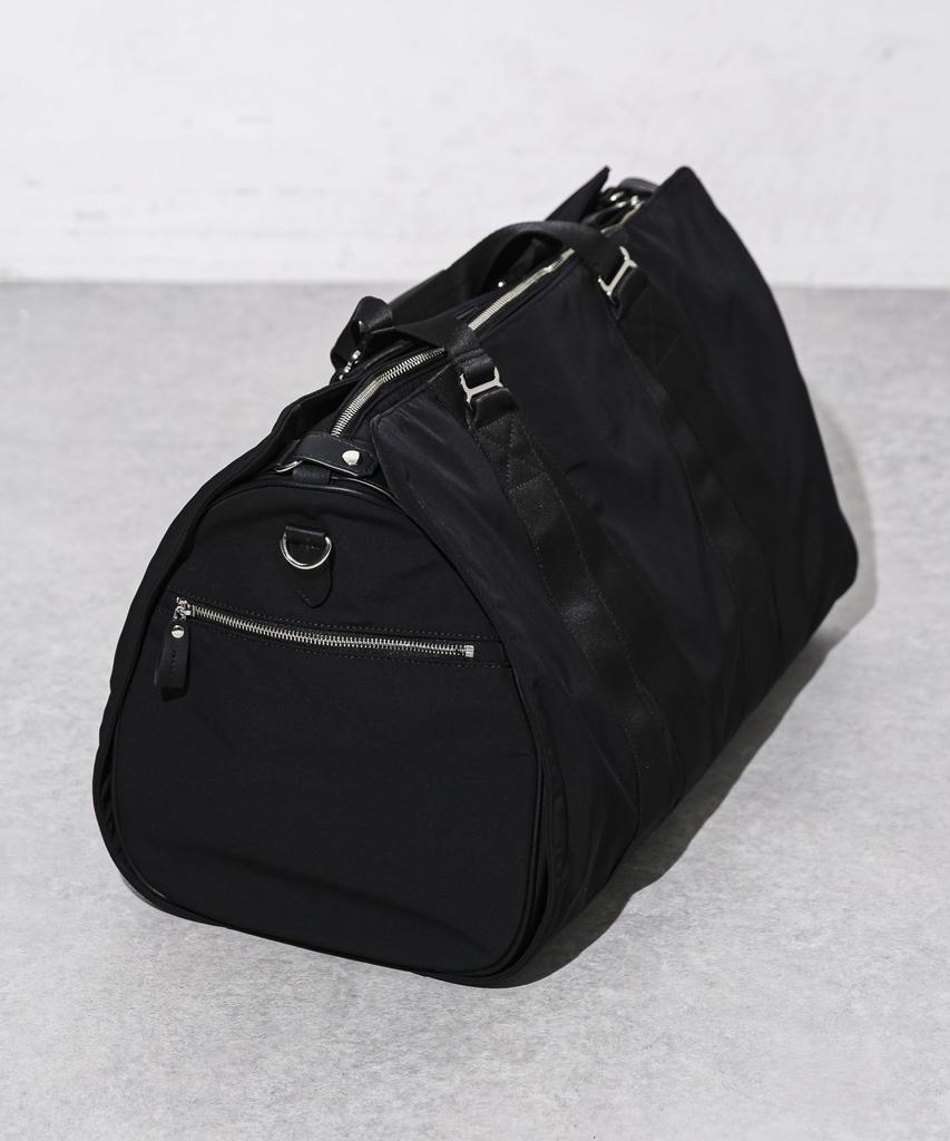 nano universe Garment Drum Bag F Black NANO universe "ESSENTIAL LINE"