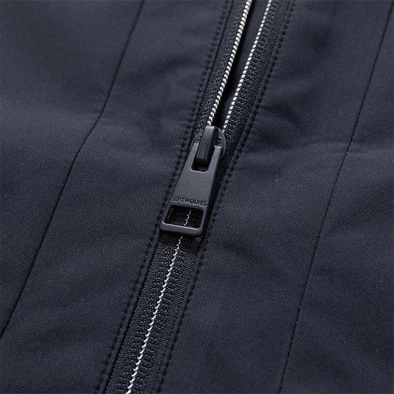 Qipilang Men's Business Casual Stand-Collar Jacket