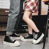 Ugly cute head board shoes 22 spring college students sports street shooting couple shoes casual high top