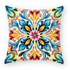 Cotton and Linen Pillowcase Oil Painting Printed Pillowcase Home Sofa Cushion Pillowcase Car Waist Cushion Seat Cushion