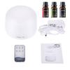 Multi-Function Essential Oil Diffuser 300ML Colorful Night Light Aromatherapy Humidifier With Remote Control & 3 Bottle Gift Set
