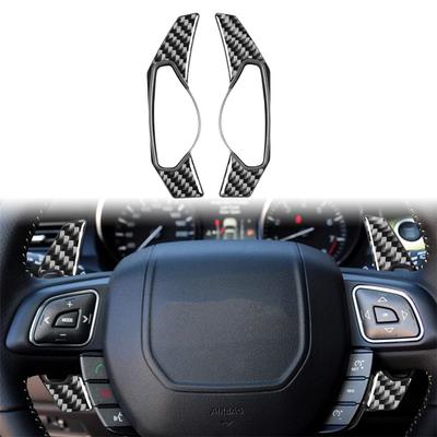 Carbon Fiber Steering Wheel Shifter Paddle Trim For Land Range Rover Discovery 4