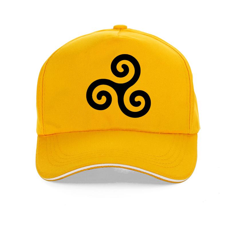 Witchcraft Vortex Hat Viking Triskelion Celtic Knot Spiral Triskele Baseball Cap Vintage Ancient Celtics Symbol Unisex Hats Bone