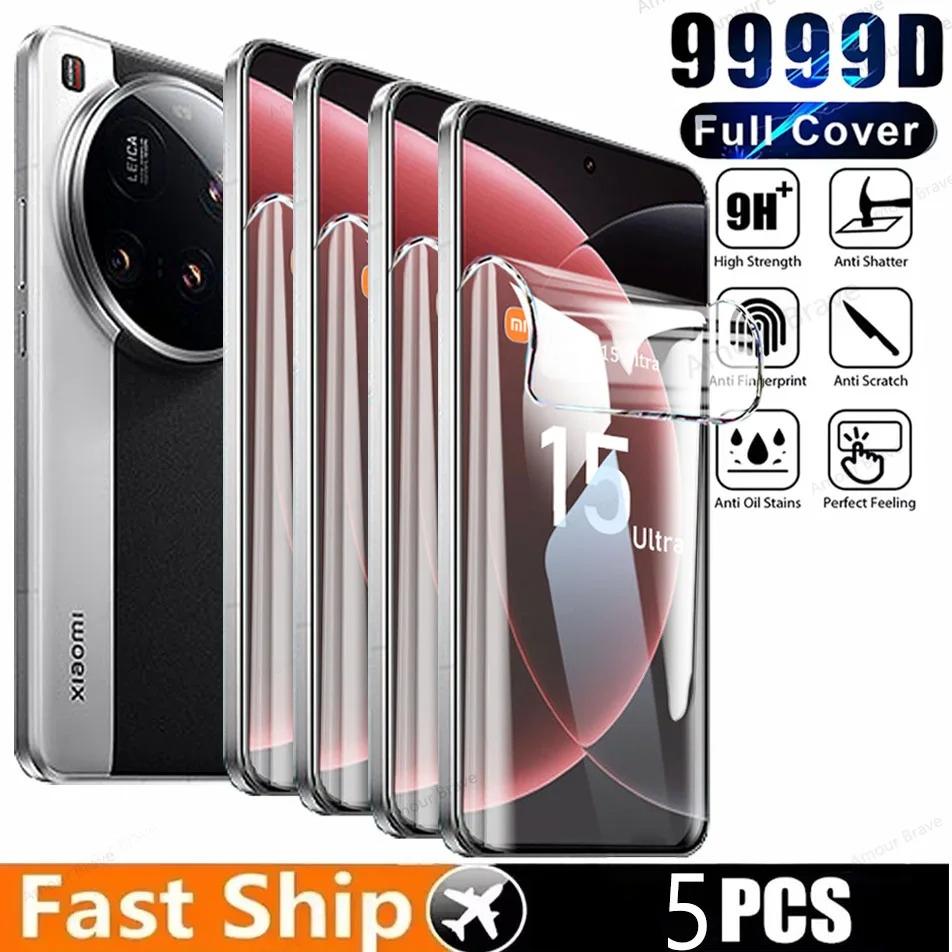 

Гидрогелевая пленка для xiaomi 15 ultra 15 14t pro redmi 14c, 5 штук, защитная пленка для redmi note 14 pro plus 5g 14s, мягкий чехол Xiaomi Mi 14T pro чистый