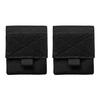 LOYELEY EDC Molle Pouch, Set of 2, Mini Velcro Molle Multi-Function Pouch, Tactical Pouch for Tool and Small Item Storage, Airsoft, Exploration, Mount