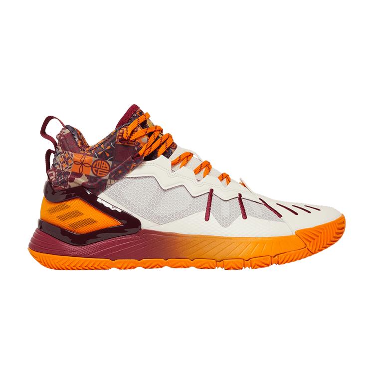 adidas D Rose Son of Chi White Bold Orange 40.5